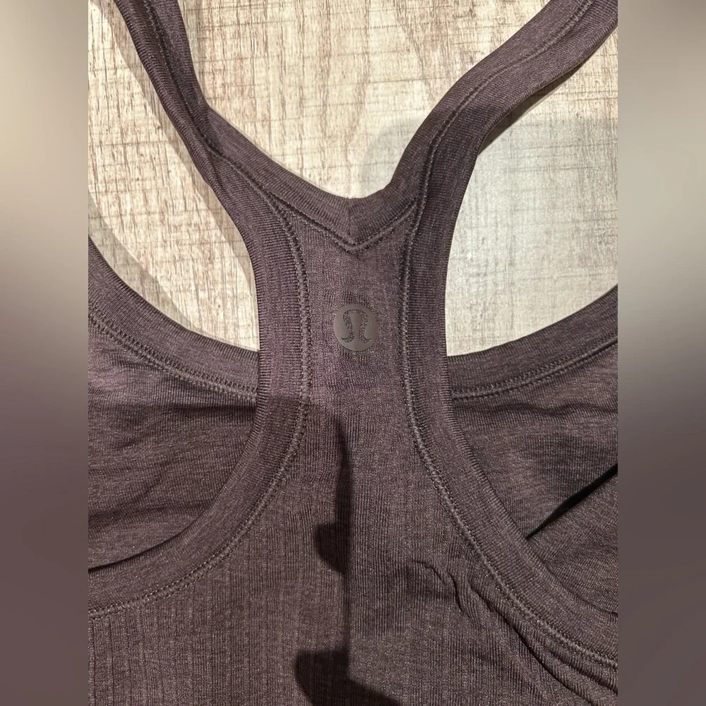 Ebb To Street Tank Top Lululemon Espresso - Picture 4 of 6